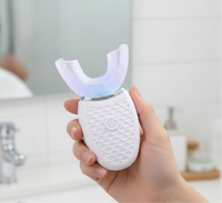 Soft Bristle U Shape Smart Teeth Whitening Waterproof Profesional Rechargeable Automatic Tooth Brush Set